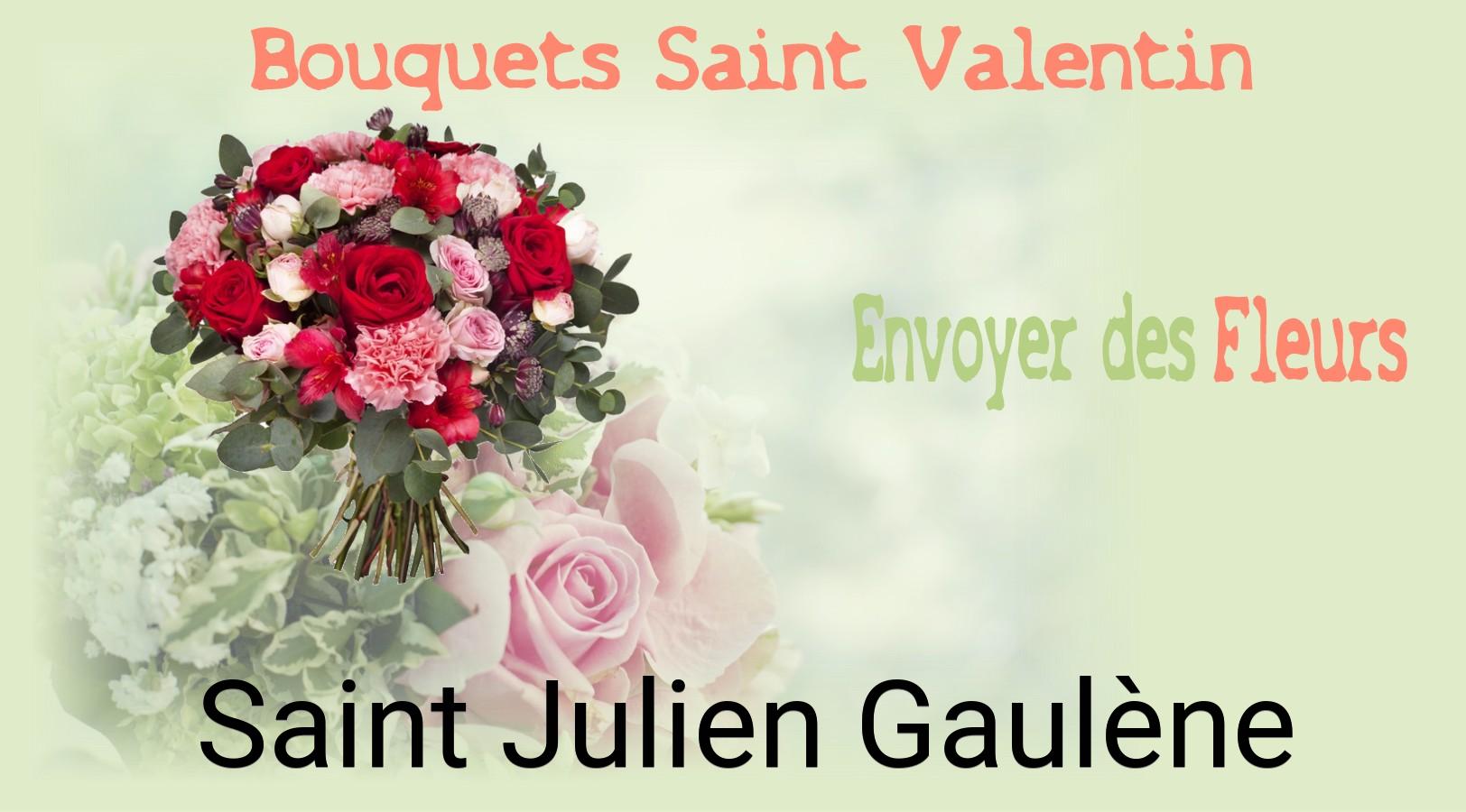 Roses de Saint-Valentin livrées à Saint-Julien-Gaulène